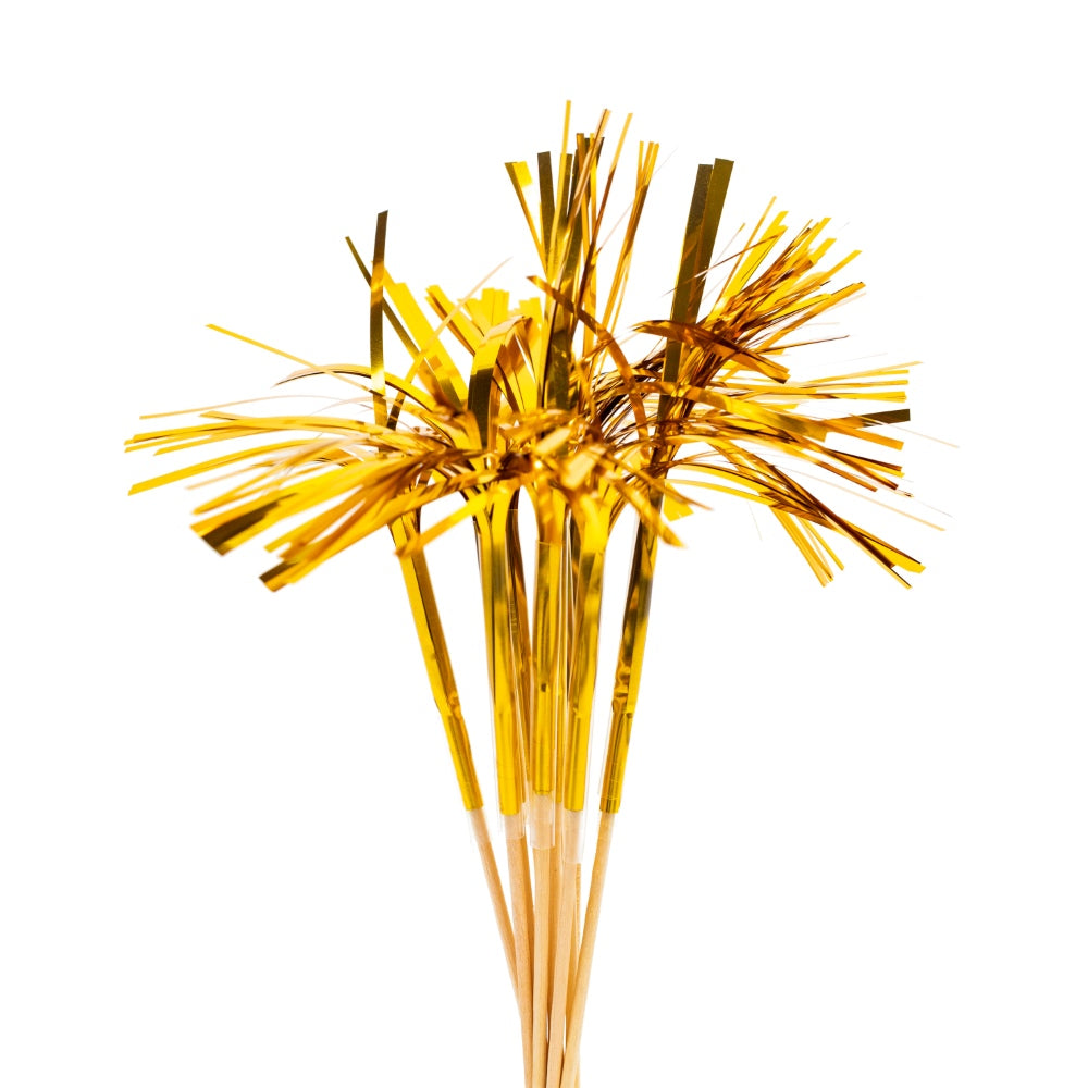 Folie Prikkers Goud 24cm 10 Stuks