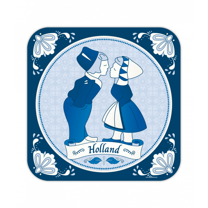 Huldeschild Delfts Blauw 50cm