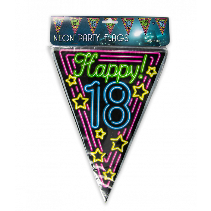 Slinger 18 Jaar Neon 10m