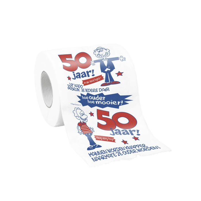 Toiletpapier 50 Jaar Man