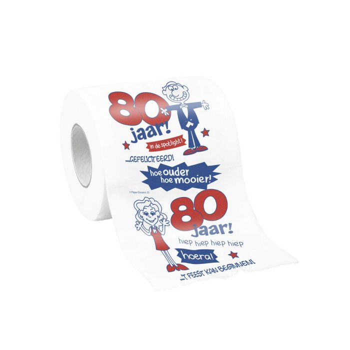 Toiletpapier 80 Jaar