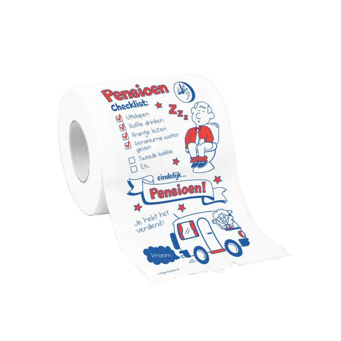 Toiletpapier Pensioen