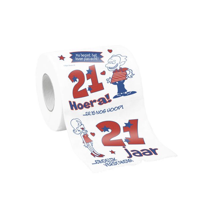 Toiletpapier 21 Jaar