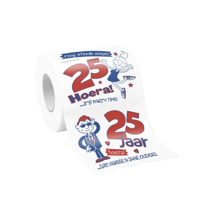 Toiletpapier 25 Jaar