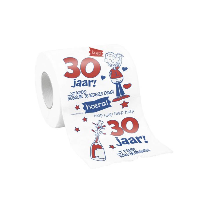 Toiletpapier 30 Jaar Man