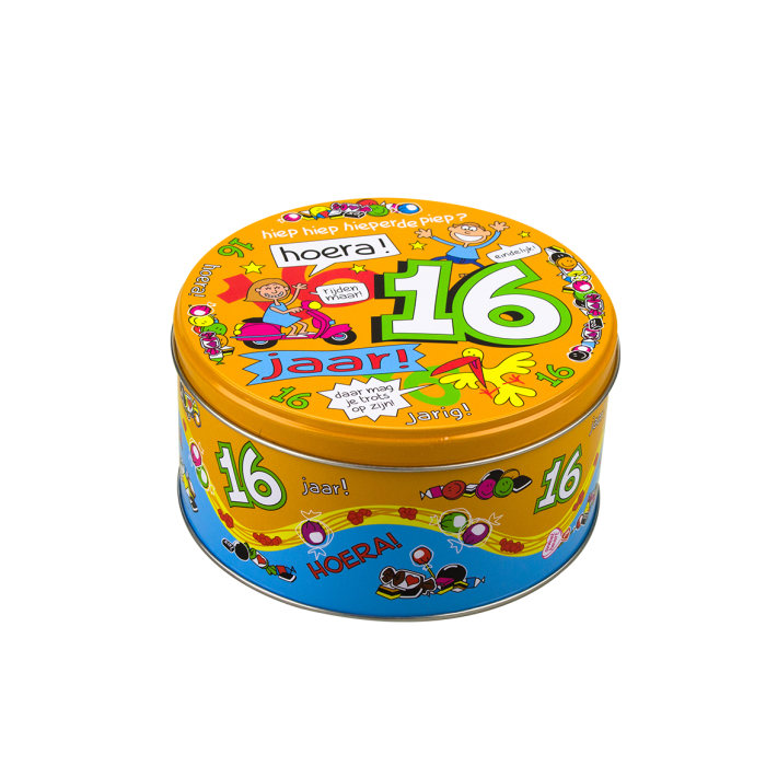Snoeptrommel 16 Jaar
