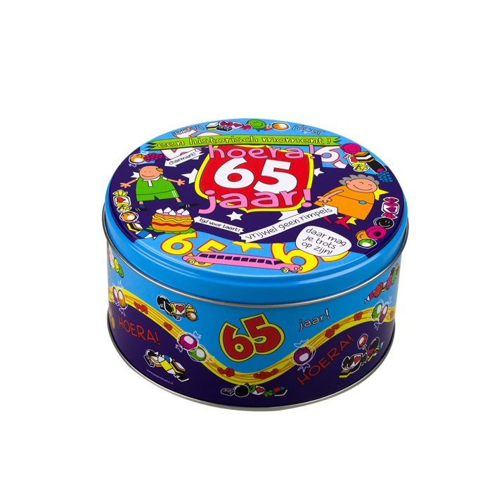 Snoeptrommel 65 Jaar