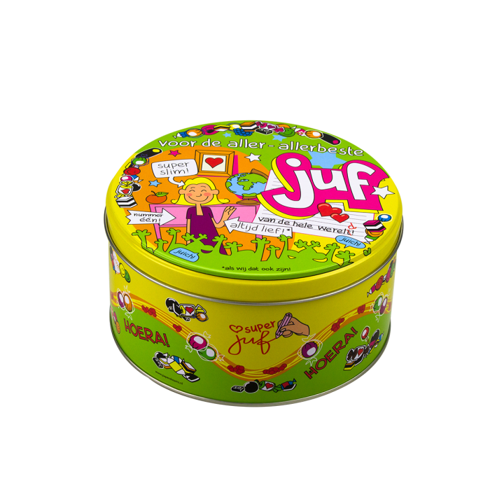 Snoeptrommel Juf