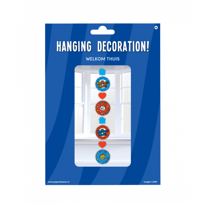Hanging Decoration Welkom Thuis 1,2m