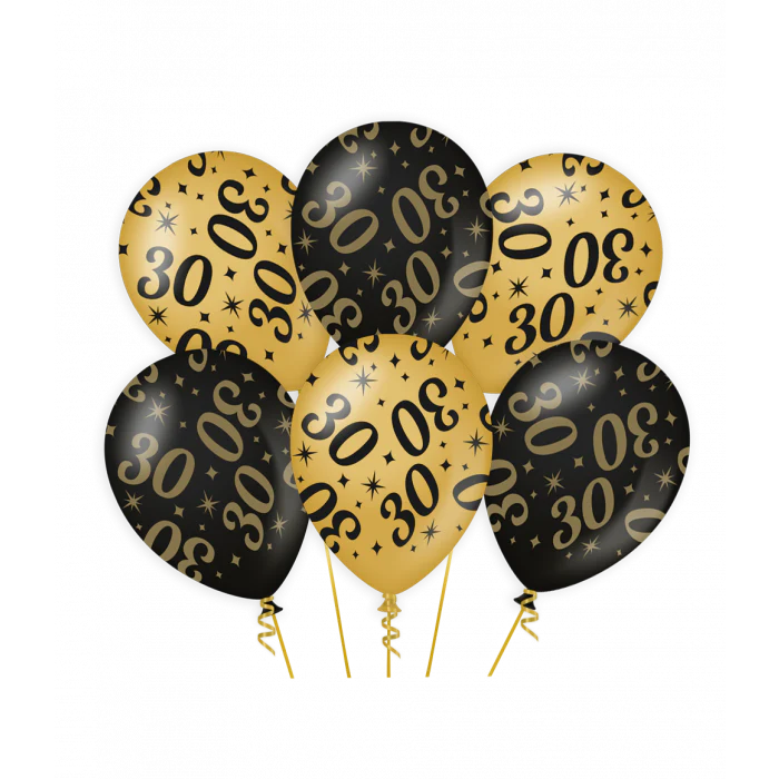 Ballonnen Classy Party 30 Jaar 30 cm
