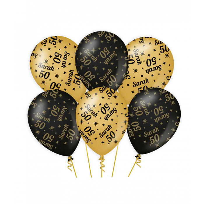 Ballonnen Classy Party Sarah 50 Jaar 30 cm