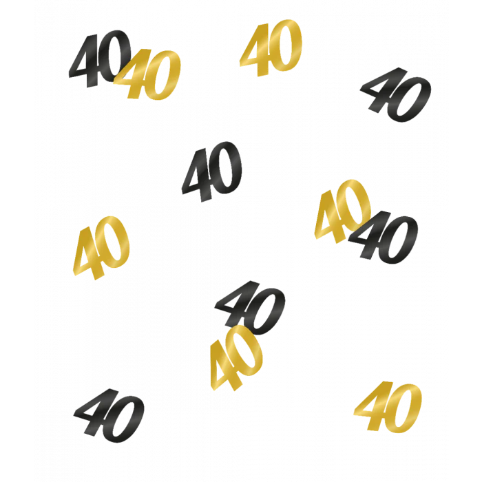 Tafelconfetti Classy Party 40 Jaar 14 gram