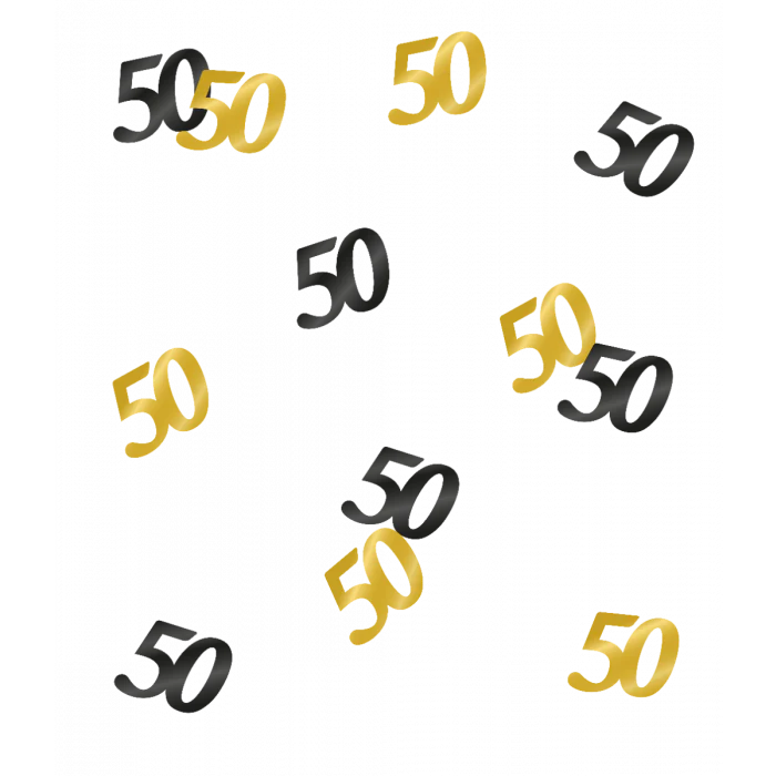 Tafelconfetti Classy Party 50 Jaar 14 gram