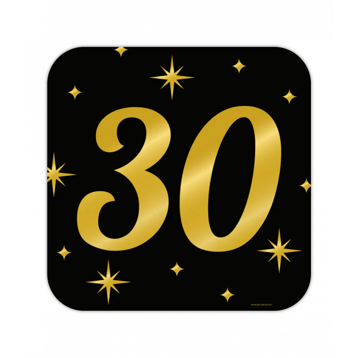 Classy Party Huldeschild 30 Jaar 50 cm