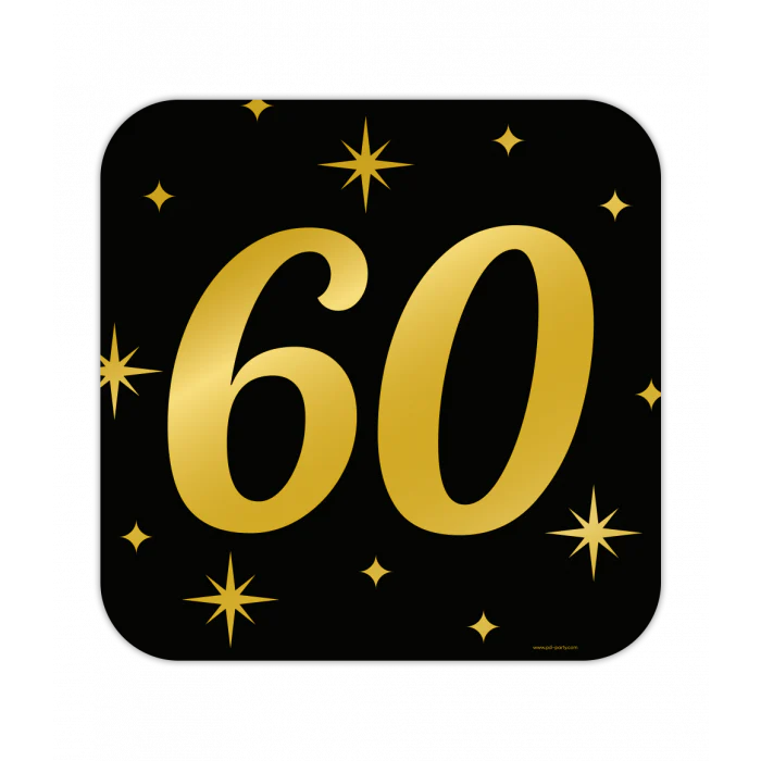 Classy Party Huldeschild 60 Jaar 50 cm