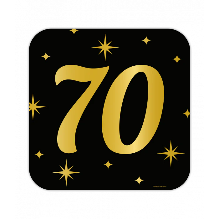 Classy Party Huldeschild 70 Jaar 50 cm