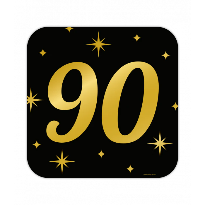Classy Party Huldeschild 90 Jaar 50 cm