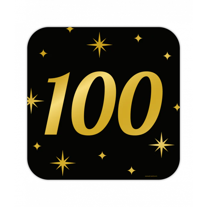 Classy Party Huldeschild 100 Jaar 50 cm