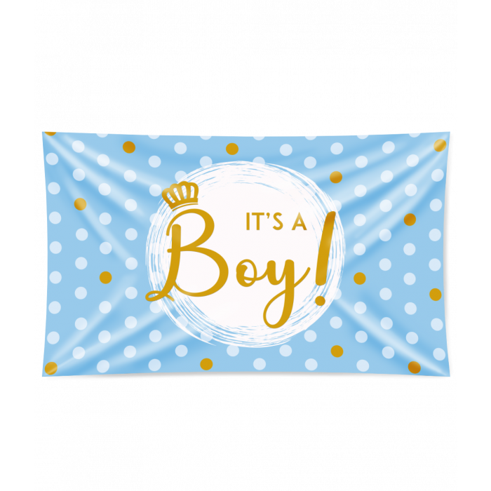 Gevelvlag XL It’s a Boy! 150cm
