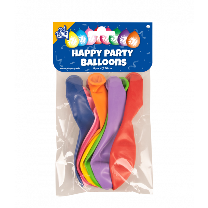 7 Jaar Ballonnen 8st