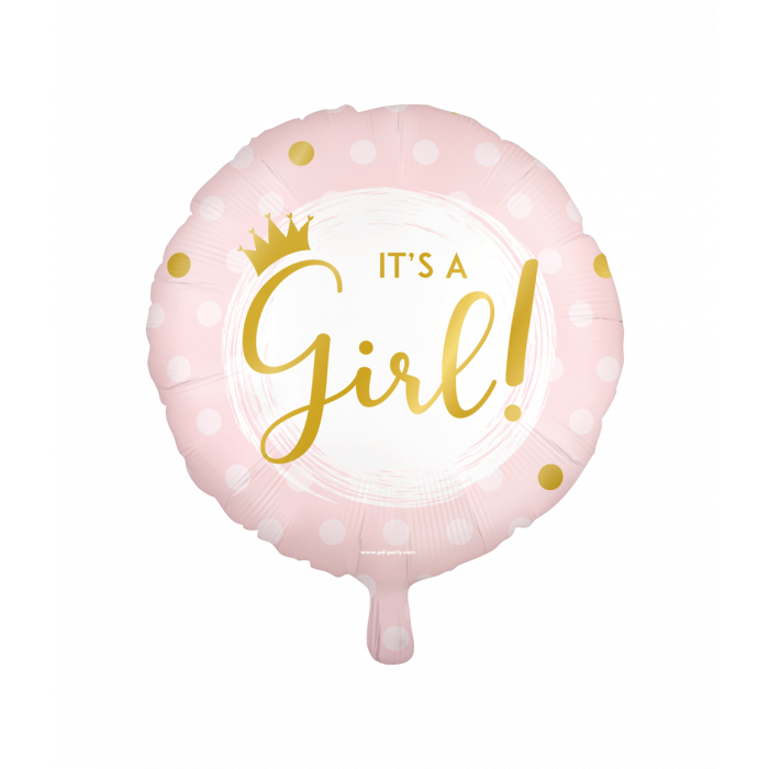 Folieballon It’s a Girl 45cm