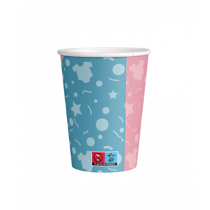 Bekertjes Gender Reveal 8st
