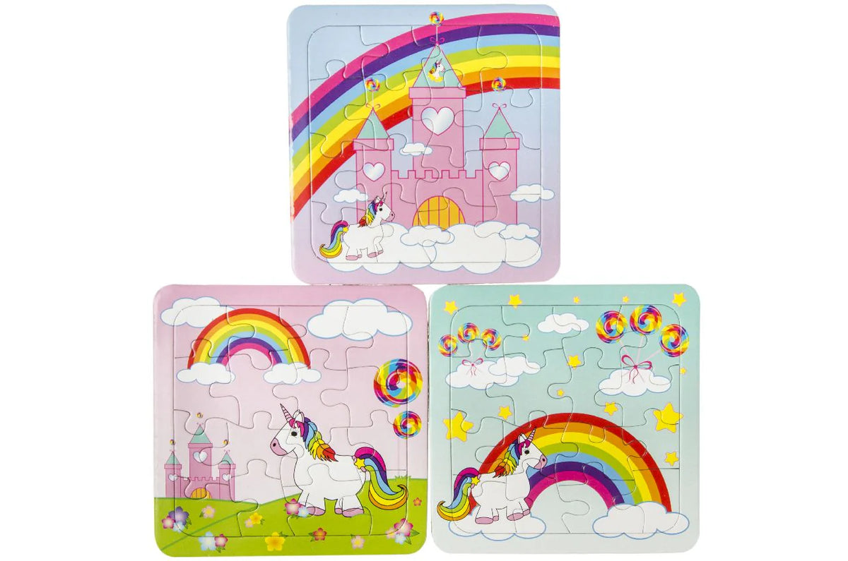 Puzzel Eenhoorn 3 Stuks