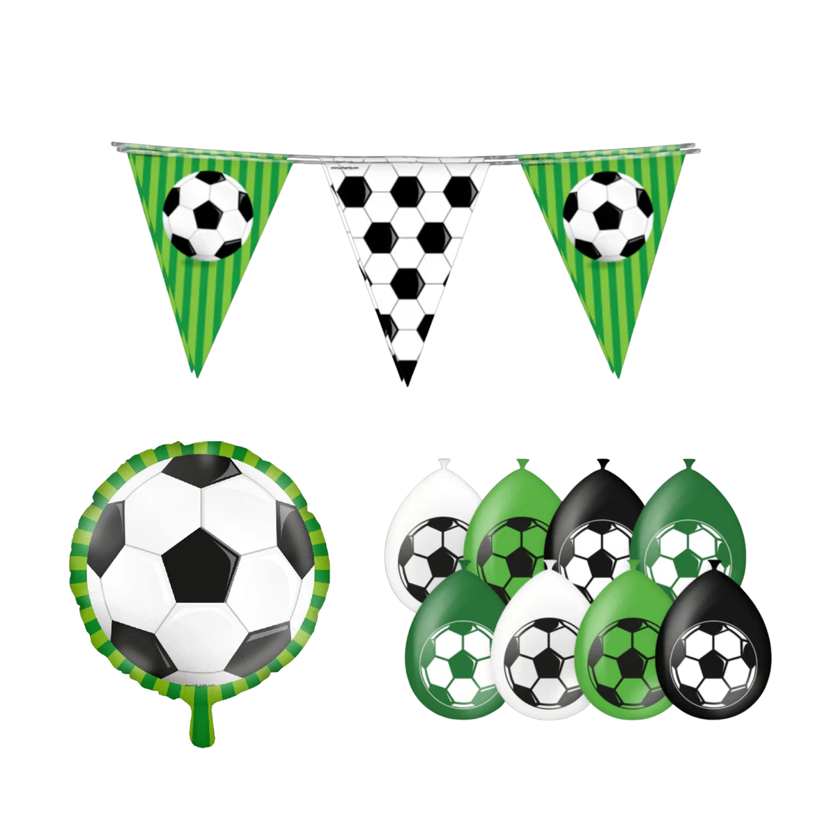 Voetbal Versiering Pakket 10-Delig