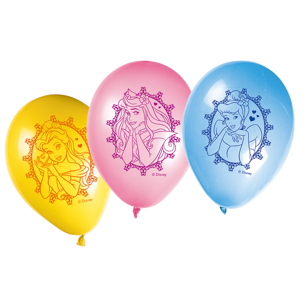 Ballonnen Disney Prinsessen 8 Stuks