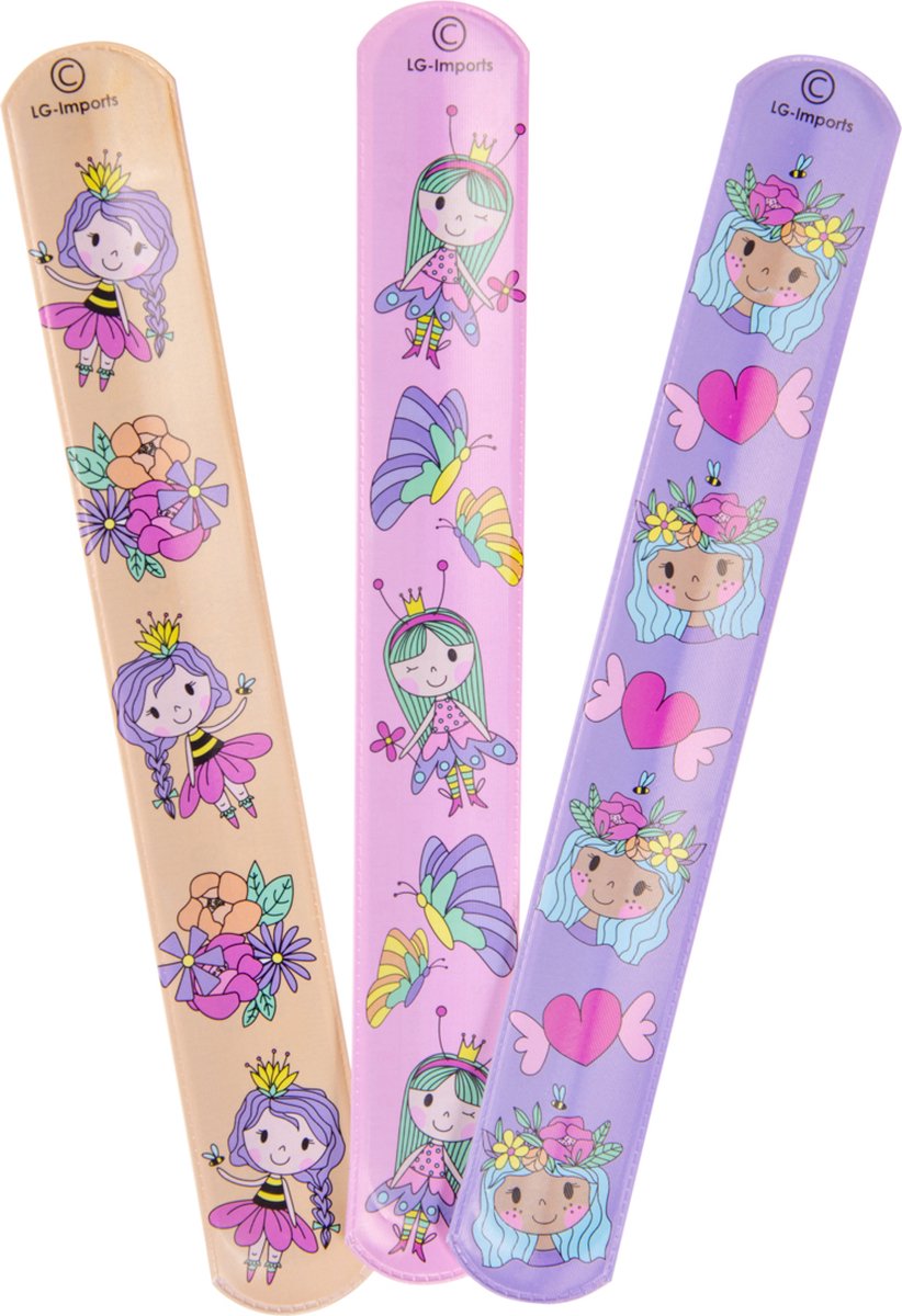 Klaparmband Prinses 12 Stuks