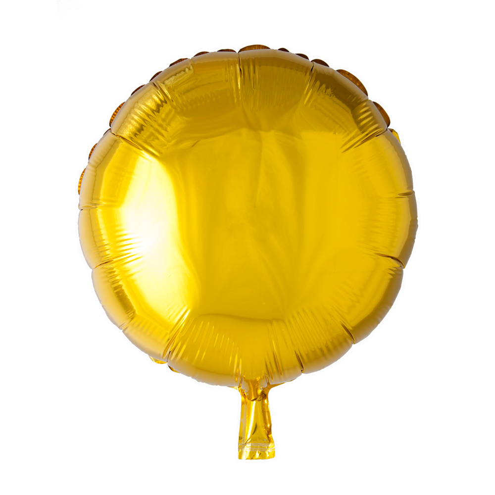 Folieballon Rond Goud 45 cm
