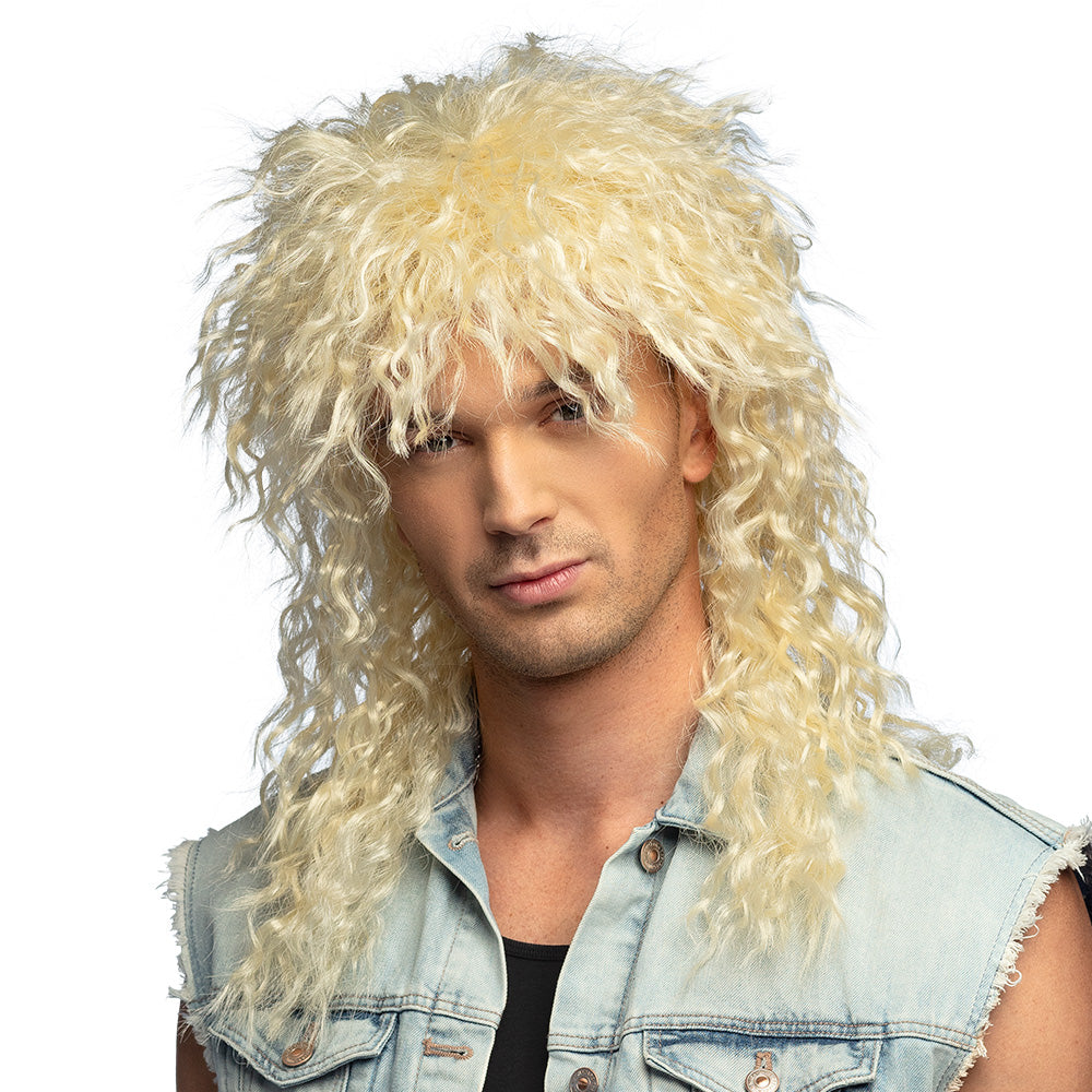 Pruik Johnny Rocker Blond