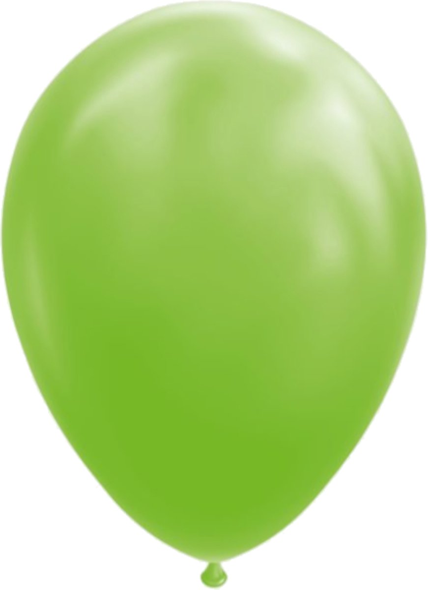 Lime groene ballonnen 10st
