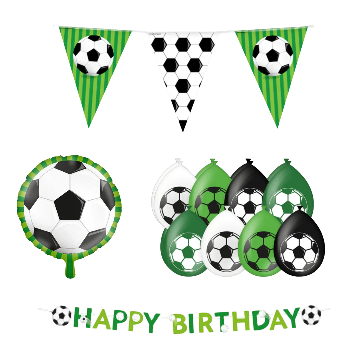 Voetbal Versiering Pakket 11-Delig