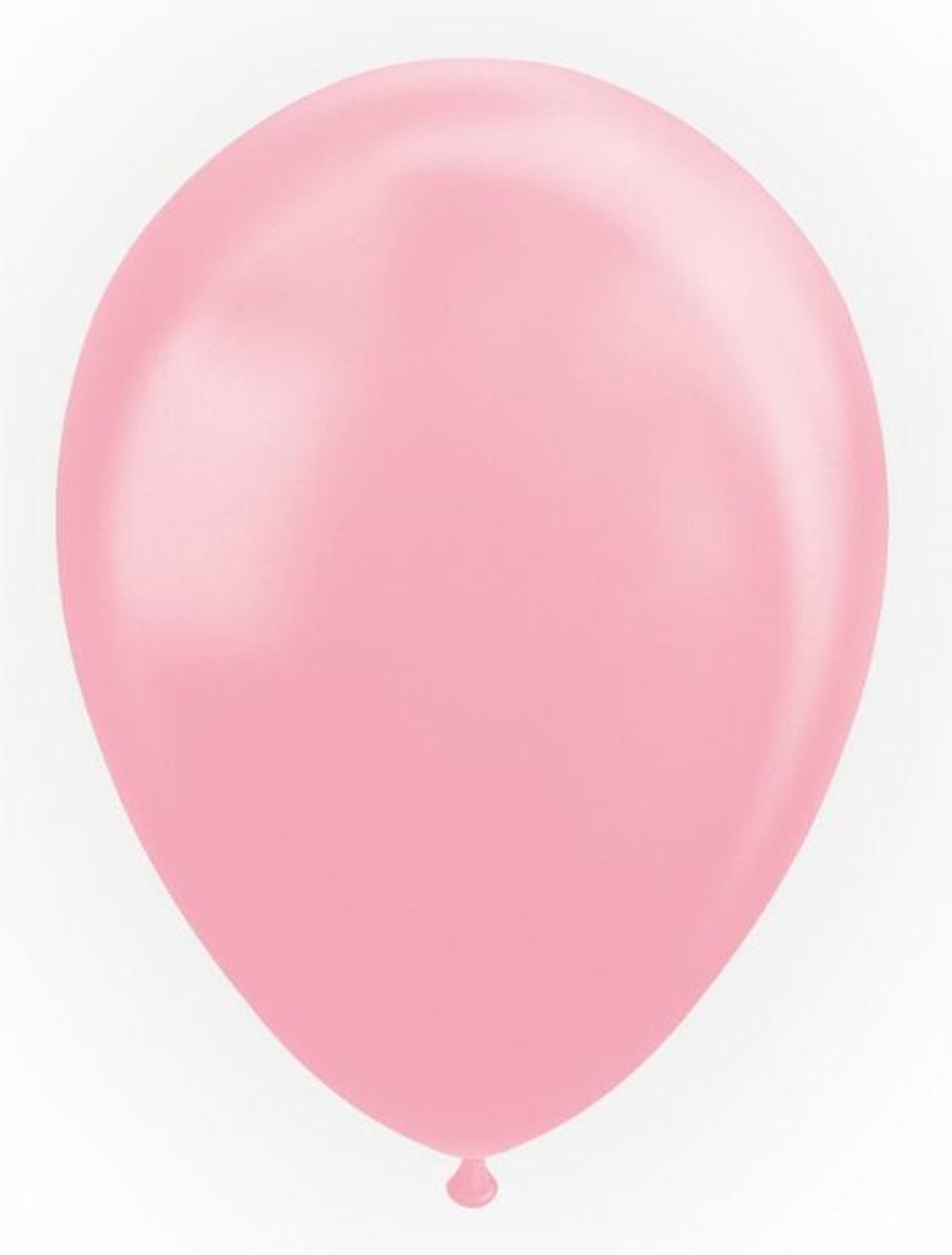 Ballonnen 30,5 Cm Latex Roze Parelmoer 50 Stuks