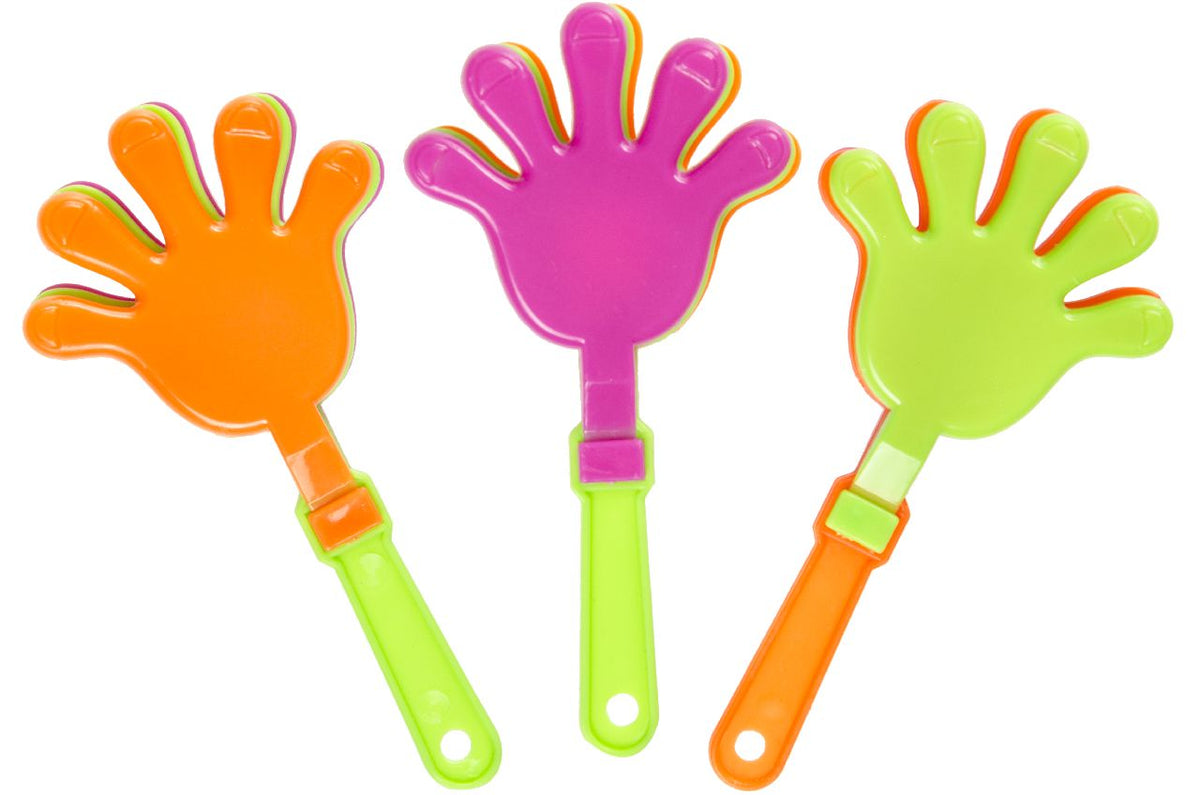 Klaphandjes Set 12 Stuks – Traktatie Speelgoed voor Kinderen