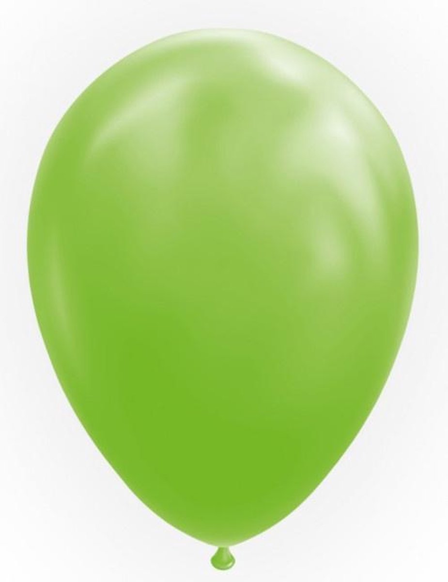 Lime groene ballonnen 50st