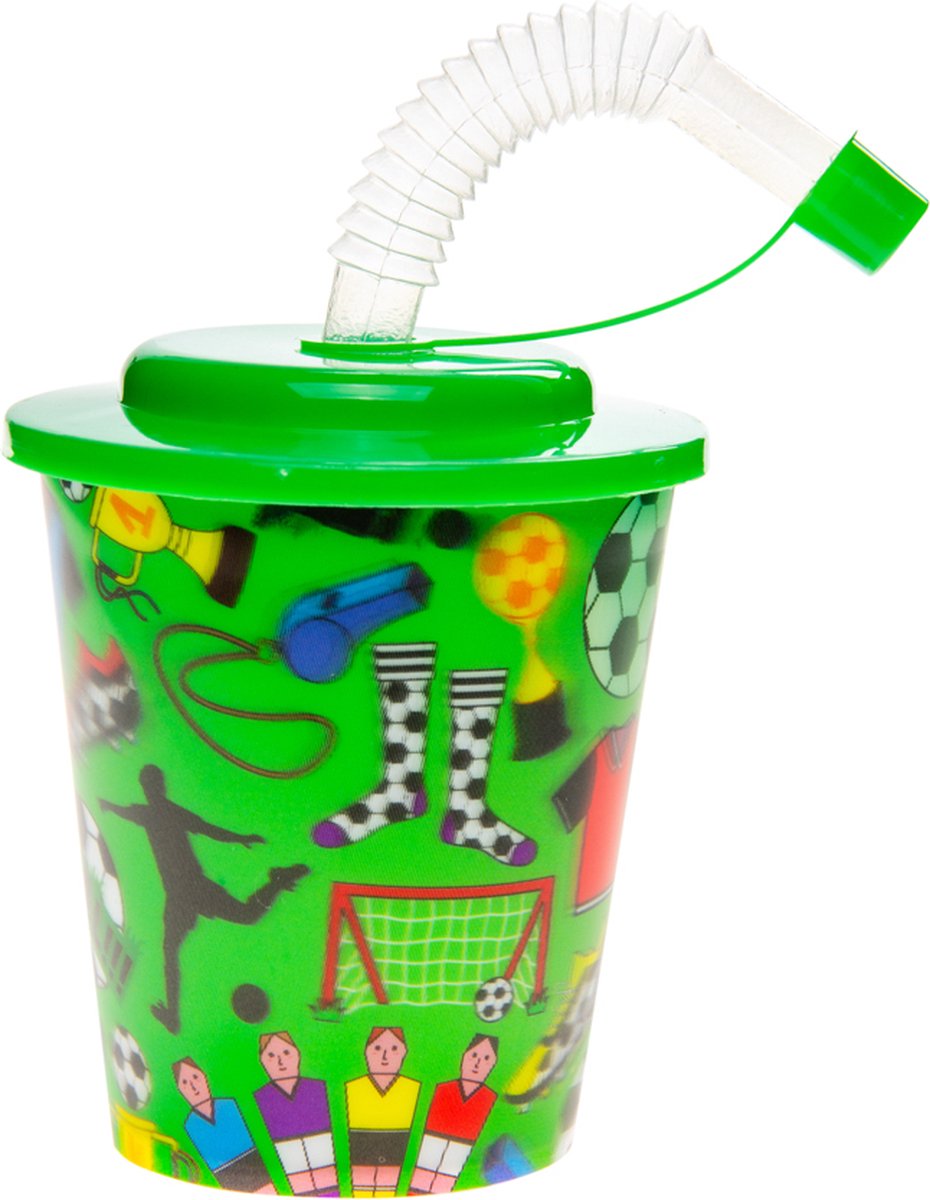 Drinkbeker Voetbal 3D 12 Stuks