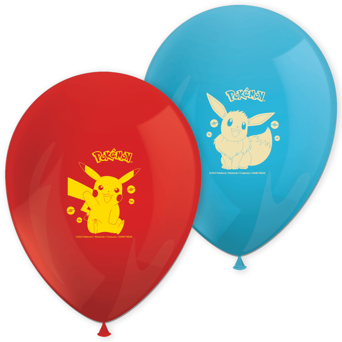 Pokémon ballonnen 8 stuks Latex ballonnen voor kinderfeestje