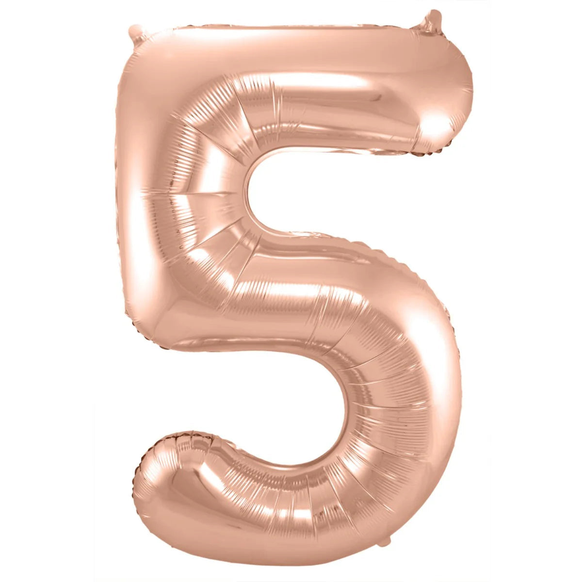 Folieballon 5 Jaar Roségoud 40 cm
