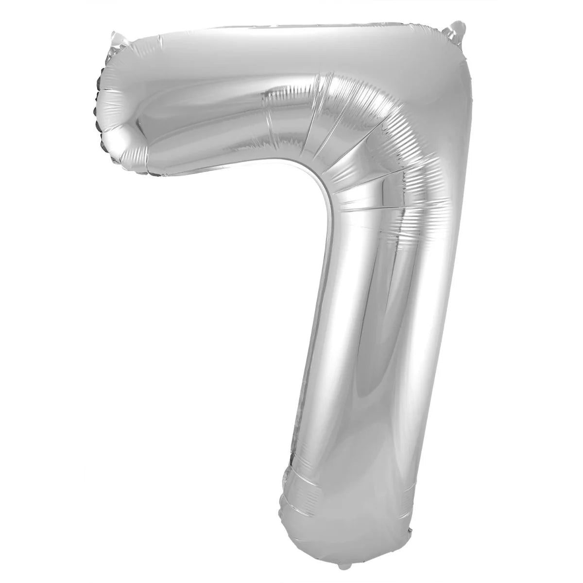 Folieballon 7 Jaar Zilver 40 cm
