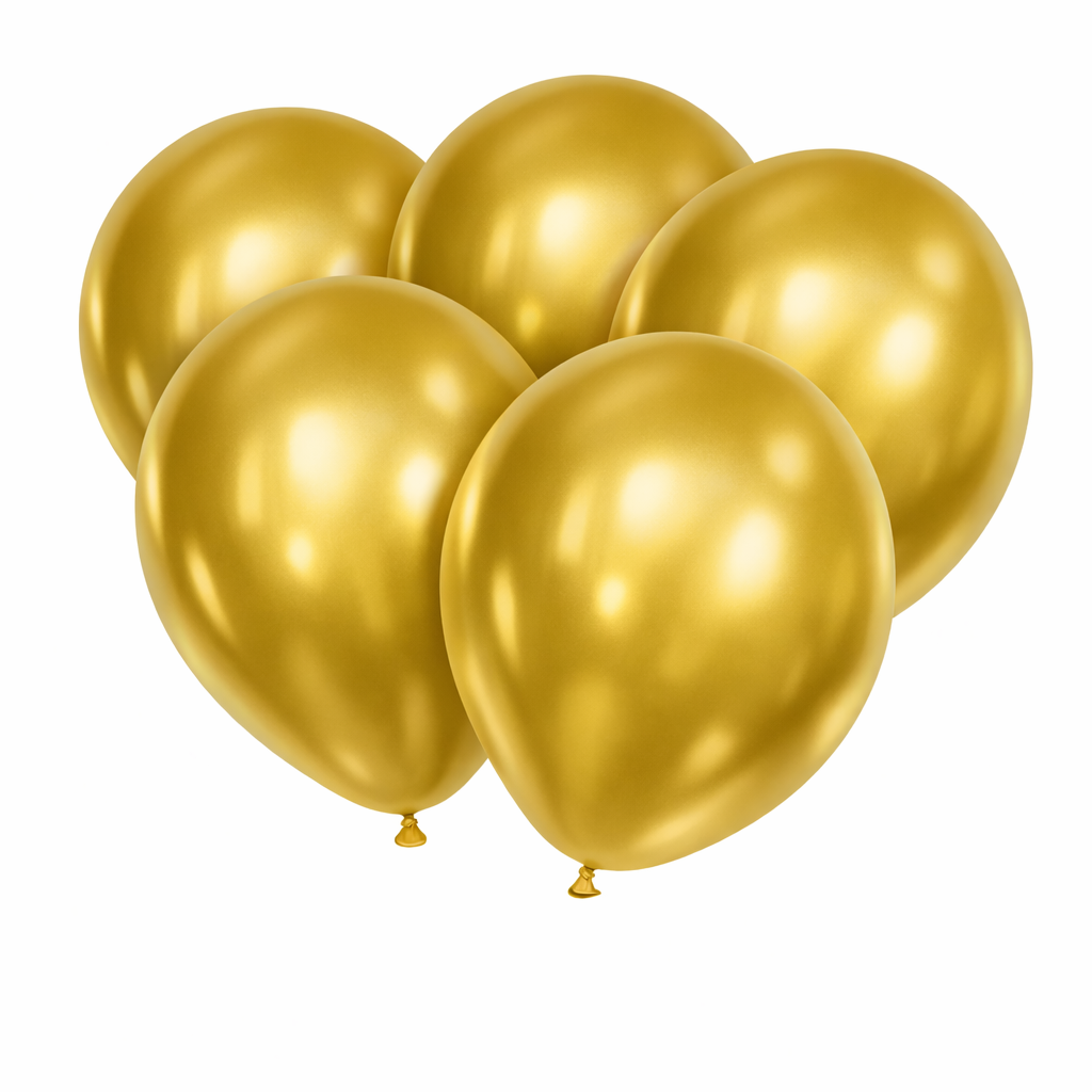 Metallic Ballonnen Goud 30cm - 10 of 50st