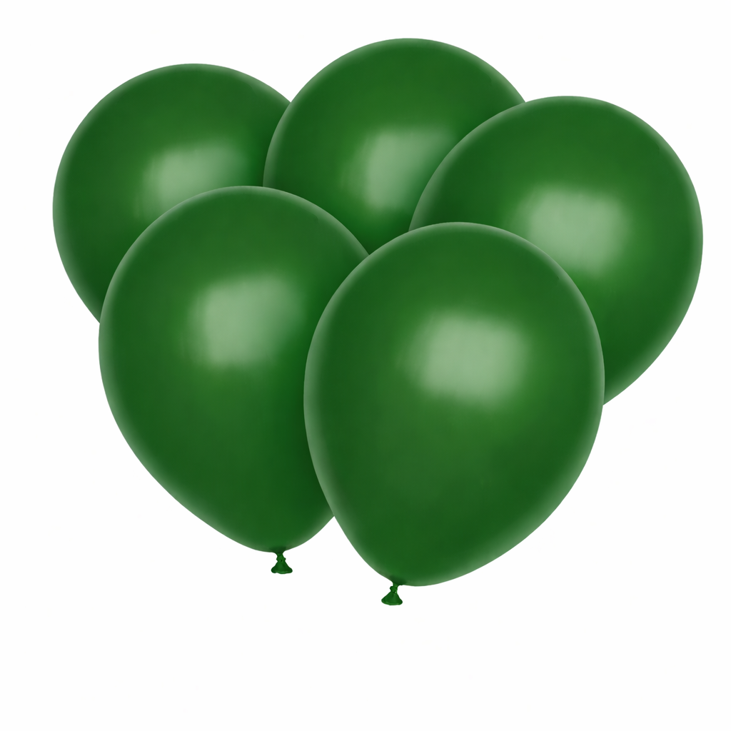 Donkergroene Ballonnen 30cm - 10 of 50st