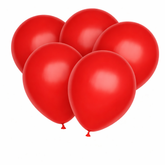 Rode Ballonnen 30cm - 10 of 50st