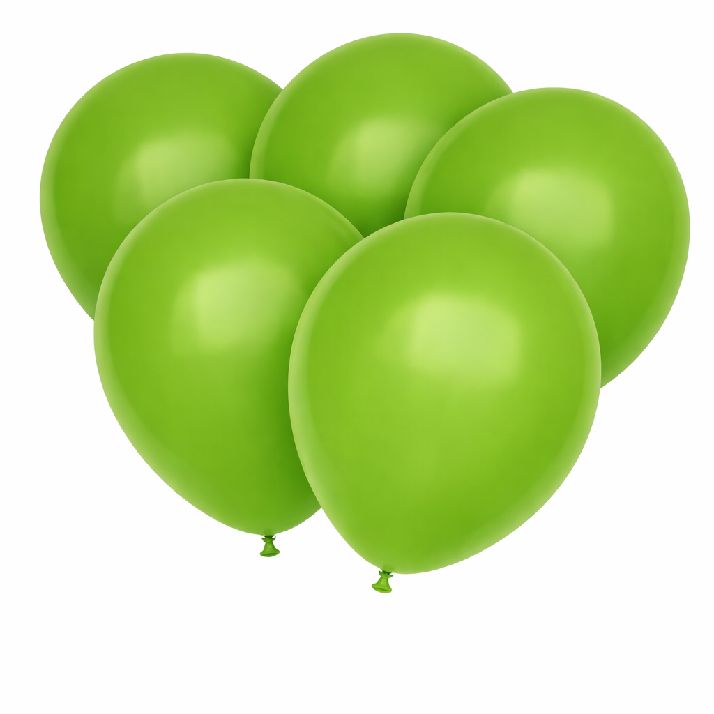 Lichtgroene Ballonnen 30cm - 10 of 50st