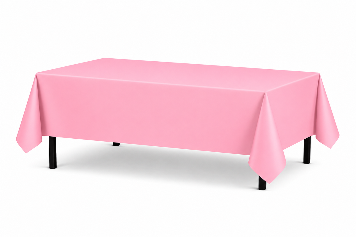 Roze Tafelkleed 137 x 274 cm – Waterdicht – Feest Tafelkleed