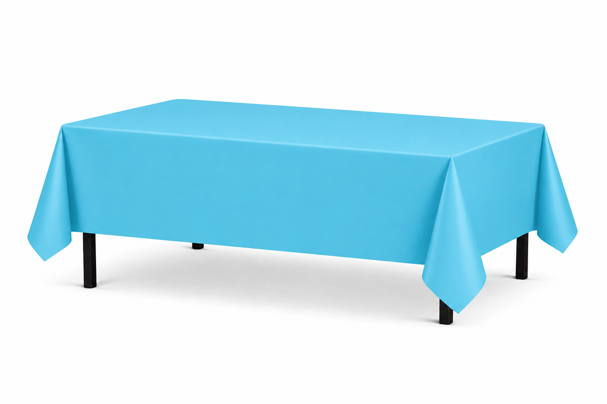 Blauw Tafelkleed 137 x 274 cm – Waterdicht – Feest Tafelkleed