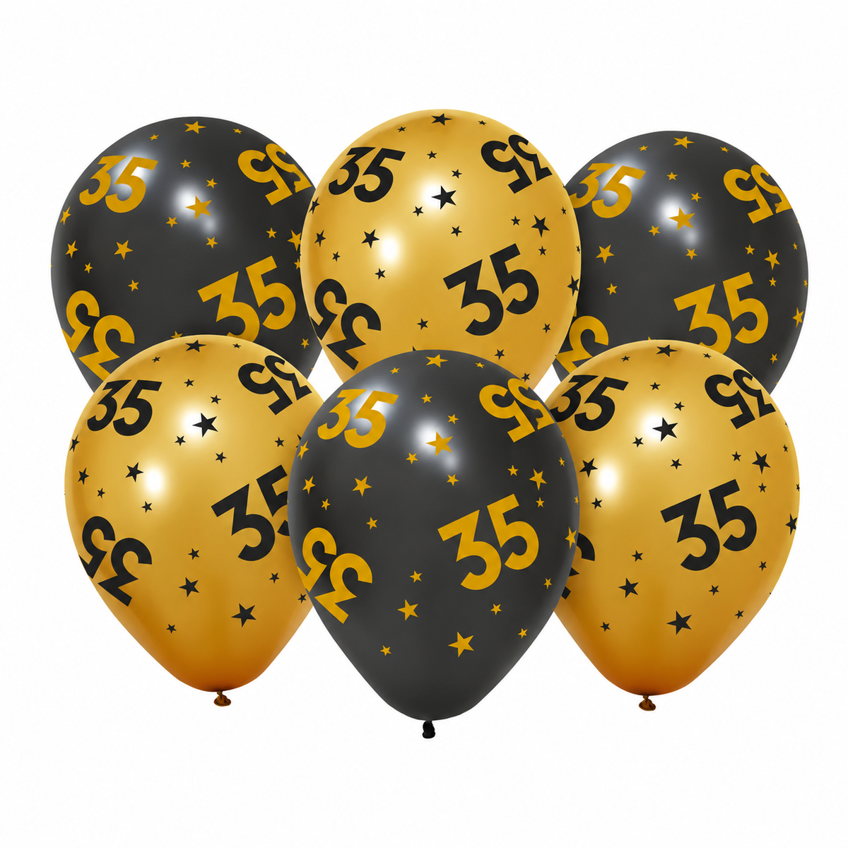 35 Jaar Ballonnen 31cm 6st
