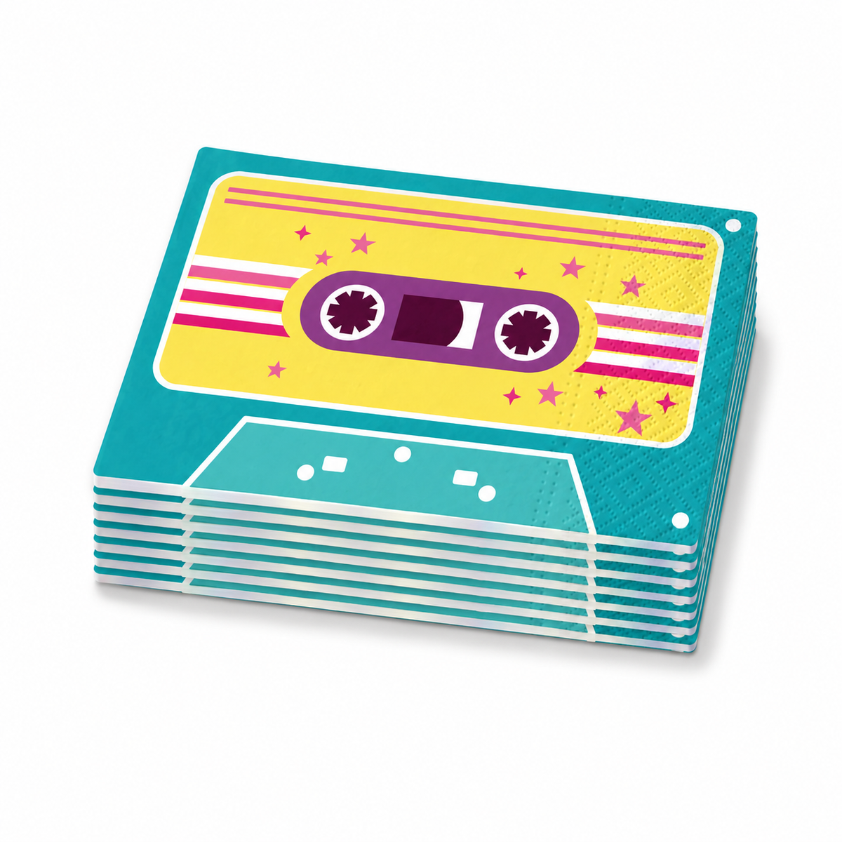 Retro Disco Servetten 10 Stuks