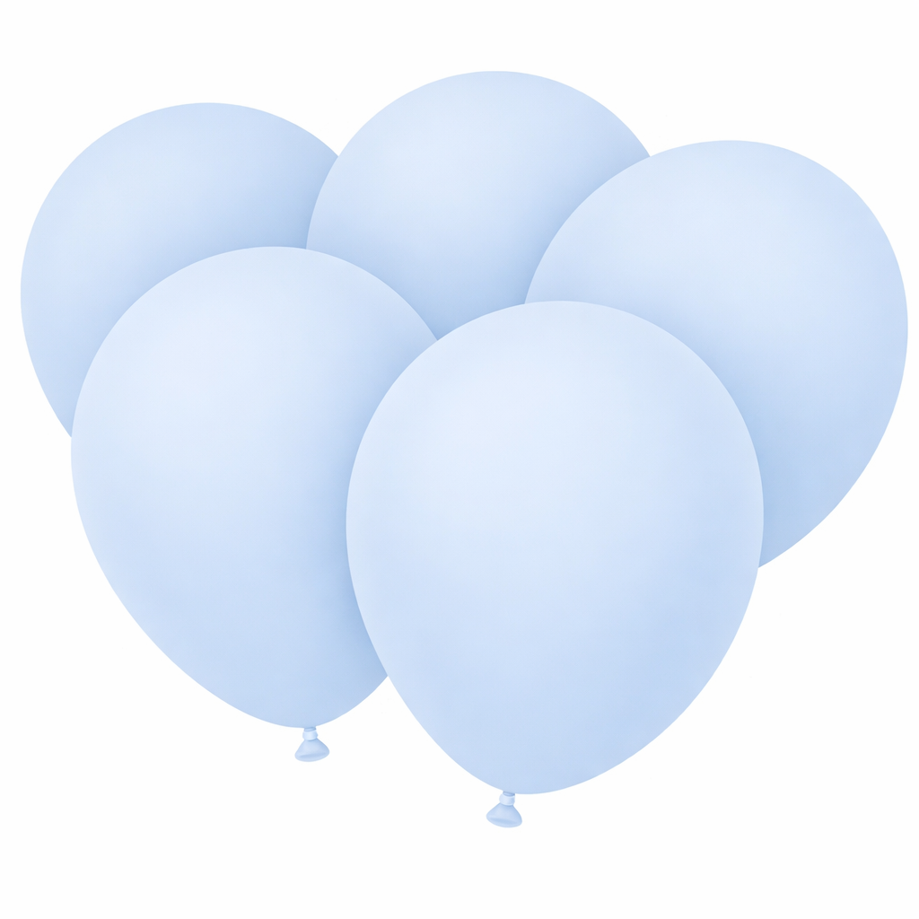 Ballonnen Pastel Blauw 30cm 10 Stuks